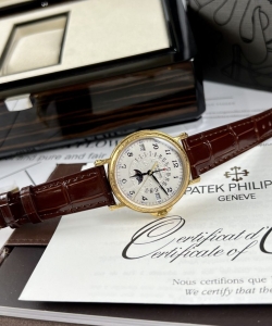 Patek Philippe grand complications 5160r leather strap 38mm