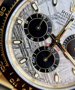 Rolex daytona 116518ln meteorite dial 40mm