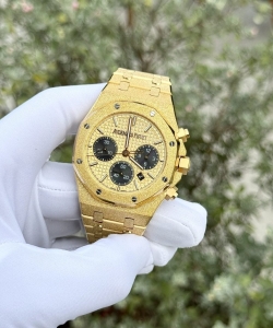 audemars piguetroyal oak 26331 frosted gold 41mm