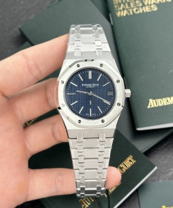 audemars piguetroyal oak jumbo extra-thin 15202st blue dial 39mm