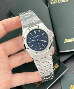 audemars piguetroyal oak jumbo extra-thin 15202st blue dial 39mm