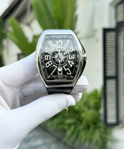 franck muller v45 black dial 45mm