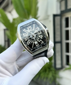 franck muller v45 black dial 45mm