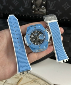 hublot big bang unico ceramic sky blue 42mm