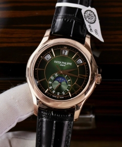 Patek Philippe complications 5205r green dial gold wrapped 40mm