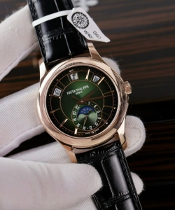 Patek Philippe complications 5205r green dial gold wrapped 40mm