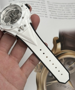 hublot big bang sang bleu ii white ceramic bbf 45mm