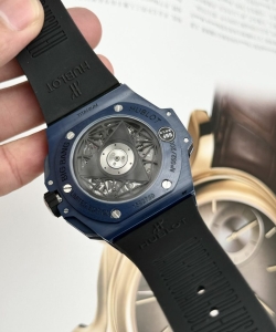 hublot big bang sang bleu ii blue ceramic 45mm