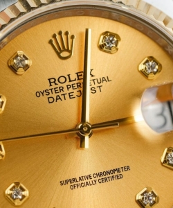 Rolexdatejust 126233 gold wrapped champagne dial 36mm