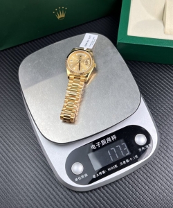 Rolex day-date gold wrapped weight 177gram champagne dial 40mm