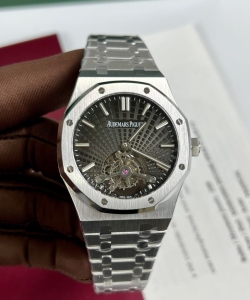 audemars piguet royal oak tourbillon 26522ti gray dial 41mm