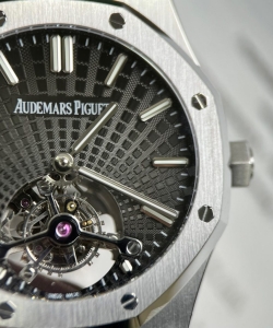 audemars piguet royal oak tourbillon 26522ti gray dial 41mm