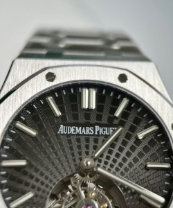 audemars piguet royal oak tourbillon 26522ti gray dial 41mm