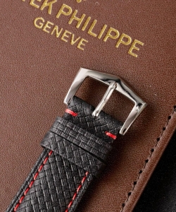 Patek Philippe calatrava 6007g leather strap 40mm