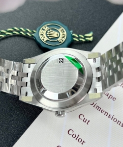 Rolex datejust 126300 wimbledon dial 41mm