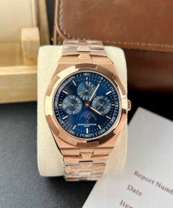 vacheron constantin overseas 5500v dial blue 42.5mm