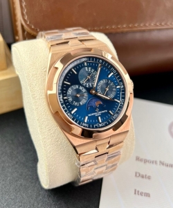 vacheron constantin overseas 5500v dial blue 42.5mm