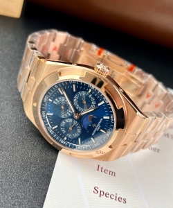 vacheron constantin overseas 5500v dial blue 42.5mm