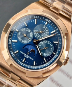 vacheron constantin overseas 5500v dial blue 42.5mm