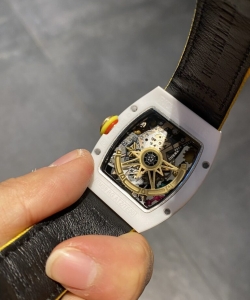 Richard Mille watch rm88 smiley white ceramic 42mm