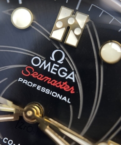 omega seamaster james bond 007 black dial 42mm