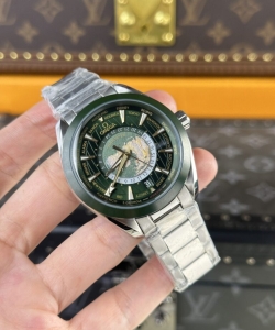 omega seamaster aqua terra dial green 43mm