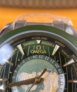 omega seamaster aqua terra dial green 43mm