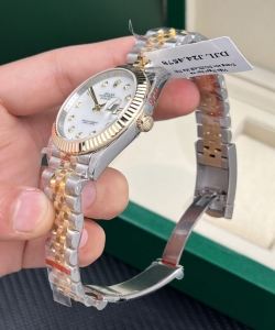 Rolex datejust gold wrapped mother of pearl dial 41mm