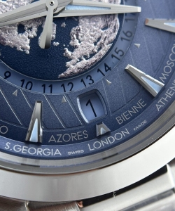 omega seamaster aqua terra worldtimer dial blue 43mm