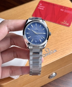 omega seamaster summer blue dial 41mm