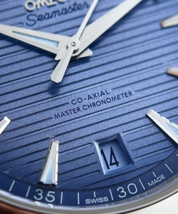 omega seamaster summer blue dial 41mm