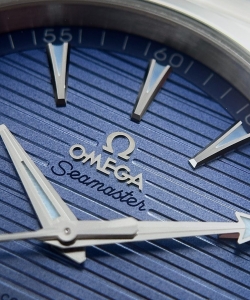 omega seamaster summer blue dial 41mm