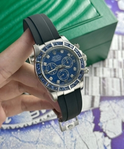 Rolex daytona 116519 sodalite dial rubber strap 40mm