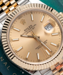 Rolex datejust jubilee strap gold wrapped 41mm