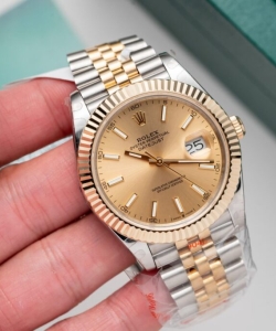 Rolex datejust jubilee strap gold wrapped 41mm