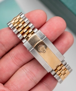 Rolex datejust jubilee strap gold wrapped 41mm