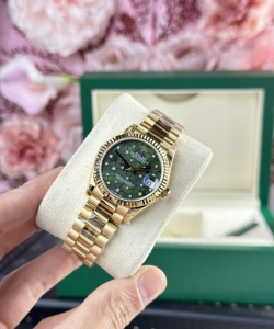 Rolex datejust 278288 olive flower pattern dial 31mm