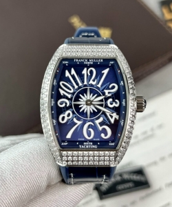 franck muller v32 blue dial 36mm