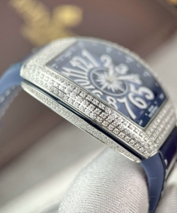 franck muller v32 blue dial 36mm