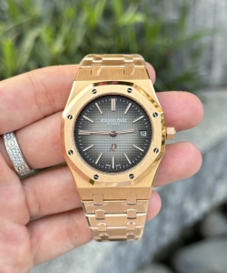 audemars piguet royal oak 16202or gray dial 39mm