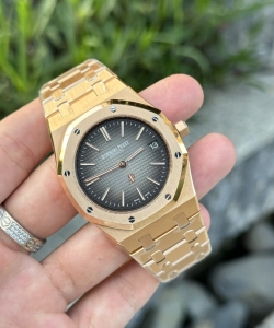 audemars piguet royal oak 16202or gray dial 39mm