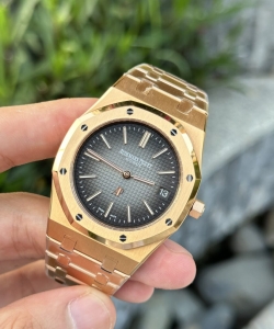 audemars piguet royal oak 16202or gray dial 39mm