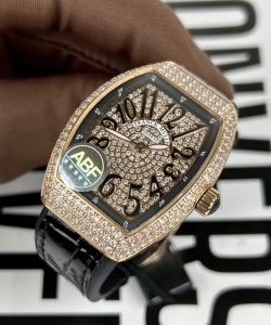 franck muller v32 rose gold 36mm