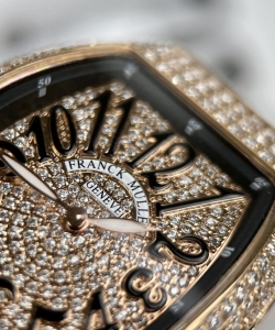 franck muller v32 rose gold 36mm