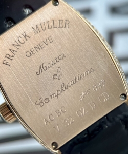 franck muller v32 rose gold 36mm