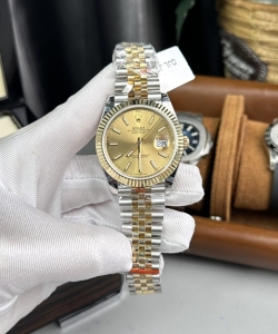 Rolex datejust gold wrapped jubilee strap 41mm