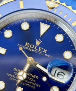 Rolex submarinerblue dial 40mm