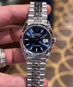 Rolex datejust 126334blue dial 36mm