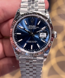 Rolex datejust 126334blue dial 36mm