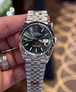 Rolex datejust 126234 green dial 36mm